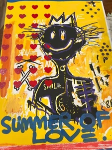Ryan Callanan alias RYCA UK Mischtechnik Acidquiat nach Basquiat - Bild 1 von 13