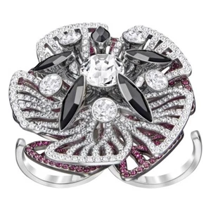 AUTHENTIC SWAROVSKI BRAND NEW Magician Ring Multicolor Orchid 5449470 - Picture 1 of 2