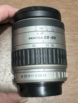 Pentax-FA 28-80mm 3.5-5.6 SMC Auto Focus 28-80/3.5-5.6 Wide Angle Zoom Lens - Image 1 of 4