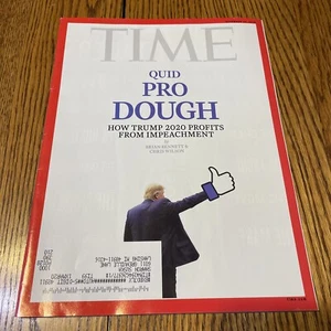 Time Magazine Quid Pro Dough December 16, 2019 - Picture 1 of 3