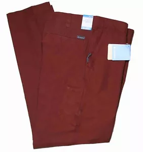 Columbia ROC II Hiking Pants Rust Red Men's Size Slim Fit 42 X 34 - Picture 1 of 2