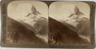 Underwood, Stro, Switzerland, the Matterhorn, Lion s of the Alps Vintage stere