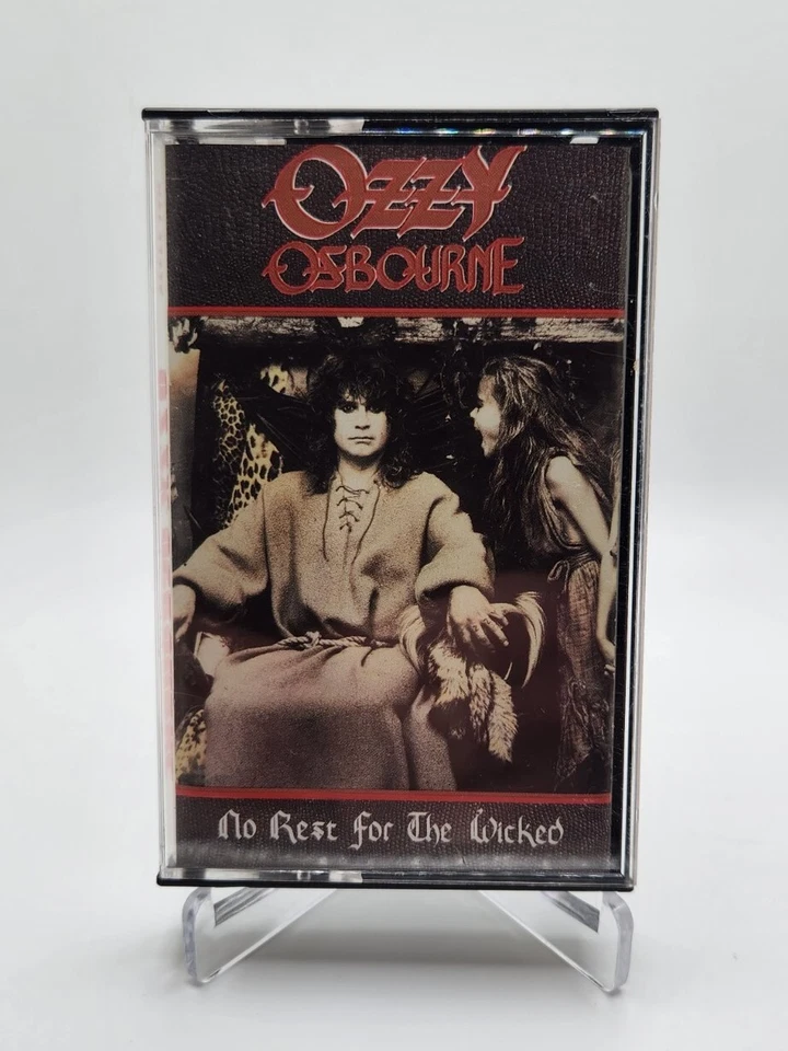 Ozzy Osbourne- No Rest For The Wicked- Cassette Tape- 1988 Excellent Condition - Image 1 of 4