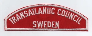 Transatlantic Council, Sweden RWS Red & White Strip, Mint! - Picture 1 of 1