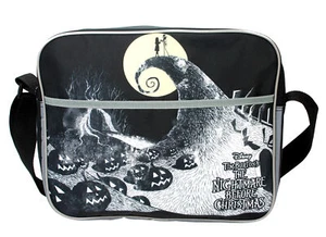 Nightmare Before Christmas Messenger Courier Bag NBX Jack & Sally Official NEW - Picture 1 of 1
