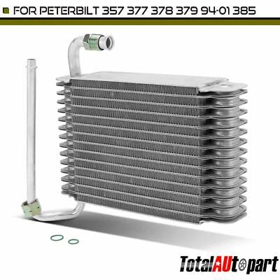 Placa central y aleta de evaporador de aire acondicionado de aluminio para Peterbilt 357 1994-2001 377 378 379 Foto 1 de 4