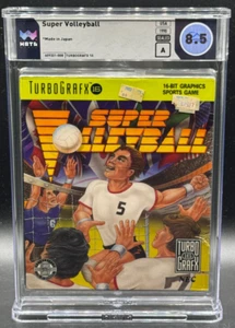 Super Volleyball TurboGrafx 16 NEX Sealed New WATA 8.5 A Graded - Picture 1 of 2