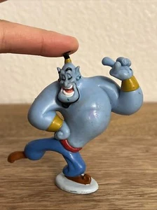 "FIGURA DE ACCIÓN GENIE ALADDIN DISNEY 3"" JUGUETE DE PLÁSTICO (USADO)" - Imagen 1 de 12