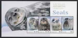 Australian Antarctic AAT 2024 Seals of Antarctica S/S Mint MNH Mammals Animals - Picture 1 of 1