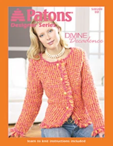 Divine Decadence Patons Pattern Book 500209 - Picture 1 of 5