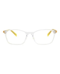 Puma Kids Unisex Square/Rectangle Crystal Yellow Fashion Designer Eyewear - Picture 1 of 4