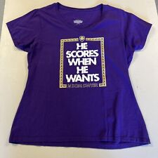 Fanatics Womenâ€™s Vneck Orlando City Pride Soccer T-Shirt Large 100% Cotton Dwyer