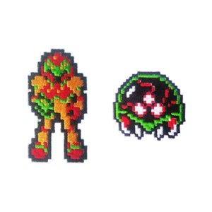 Metroid Patch Game Embroidered Iron-on | Sew-On | DIY - Picture 1 of 13