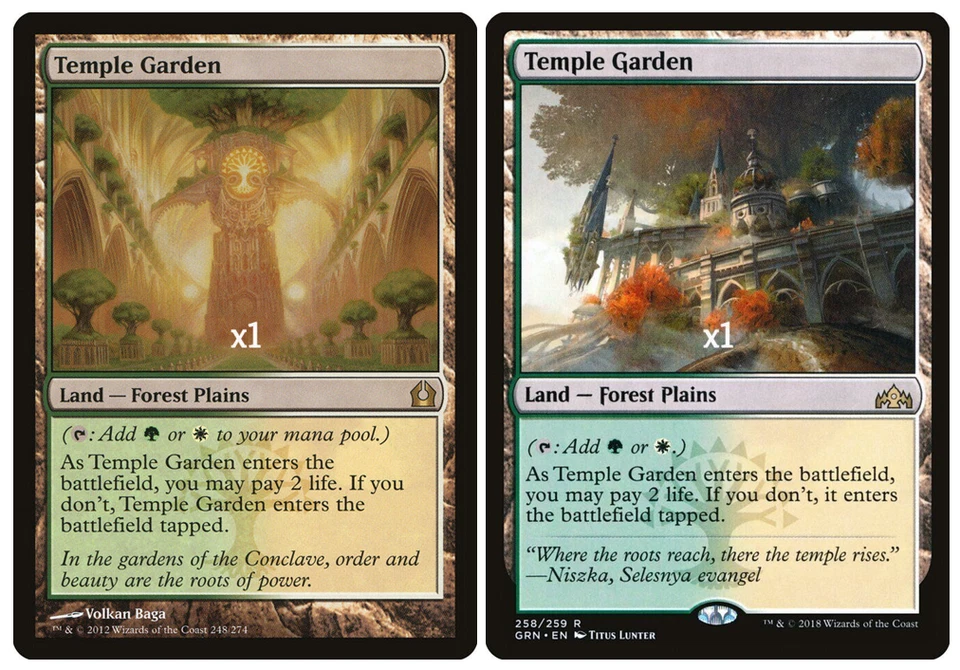 MTG RTR GRN Temple Garden NM - MINT (SELECT) - Image 1 of 1