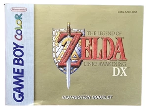 Zelda: Link's Awakening DX (Color Game Boy) GBC Manual de instrucciones SOLO - Imagen 1 de 3