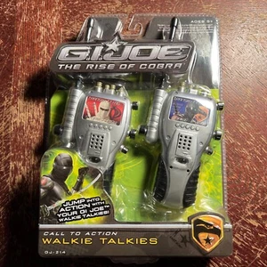 New - G.I Joe The Rise of Cobra Call to Action Walkie Talkies - Picture 1 of 13