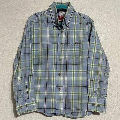 Camisa Wrangler George Strait Western Manga Larga Con Botones Juvenil Niño Talla S Foto 1 de 4