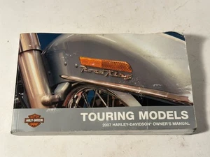 2007 Harley Touring Models Owners Manual 99466-07. Read - Bild 1 von 8