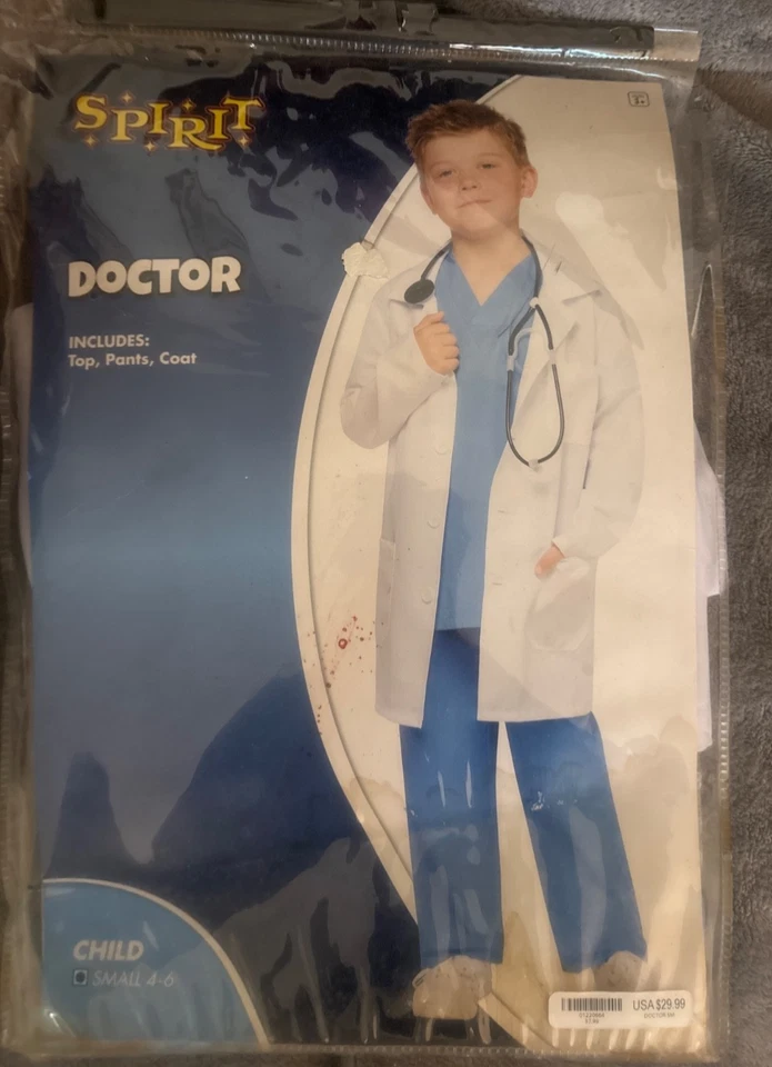 Disfraz de disfraz de Doctor Halloween Comic Con para niños jóvenes Foto 1 de 1