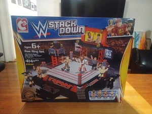 Juego de construcción de anillos apilables C3 Construction WWE The Rock John Cena 414 piezas 21032 - Imagen 1 de 2