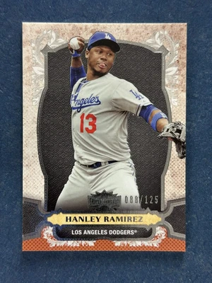 2014 Topps Triple Threads Amber #82 Hanley Ramirez Dodgers /125 - Image 1 of 2