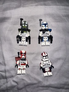 Lotto Minifigure Personalizzate LEGO GCC Rex, Grigio, Stagni Clone Wars Star Wars - Foto 1 di 3
