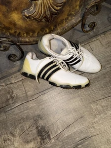Adidas Tour 360 Traxion Golf Shoes Men’s Size 10.5 White Fit Foam - Picture 1 of 5