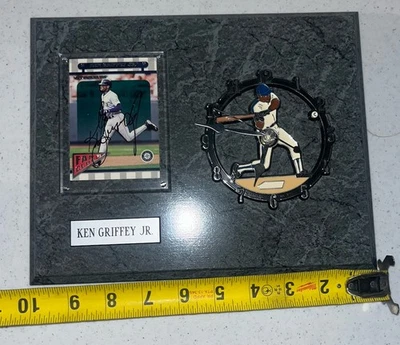 MLB Ken Griffey Jr. Seattle Mariners Clock Vintage Sport Plaque 1997 - Image 1 of 4
