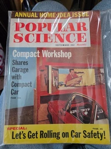 Popular Science Magazine September 1961 Great Articles , Ads NICE GIFT VINTAGE - Picture 1 of 3