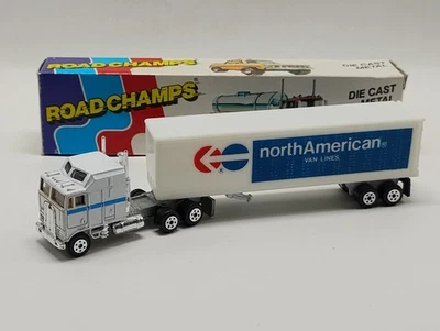 Semirremolque Kenworth Coe Road Champs escala 1:87 con remolque de caja North American Van Lines Foto 1 de 4