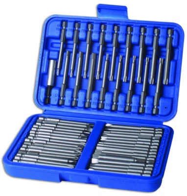 Britool Hallmark HMBIT50  50 Piece 75mm long Security Screwdriver Bit Set - Image 1 of 4