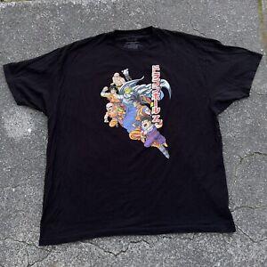 2010 Dragon Ball Z Fighters Shirt Black 3XL