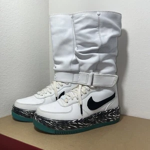 🔥Nike Air Force 1 Upstep Warrior N7 para mujer talla 5 blanco turquesa 873308-103 - Imagen 1 de 21