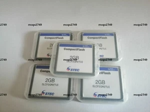 5X STEC 2GB CompactFlash CF Card 2GB CF Memory Card - Picture 1 of 2