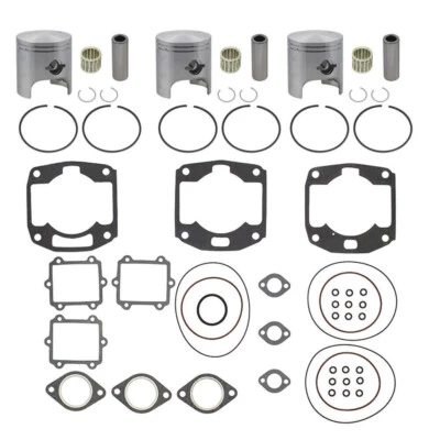 Arctic Cat ZRT 800 Top End Rebuild Kit SPI Pistons Gasket Set Std 72mm 1996 1997 - Image 1 of 4