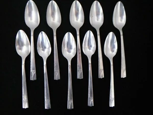 Nobility Caprice Silverplate 10 Teaspoons - Picture 1 of 2