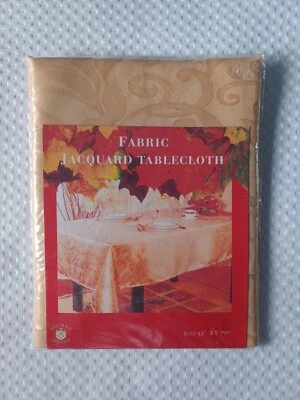 Sultans Linens Fabric Jacquard Tablecloth New Unopened  - Image 1 of 4