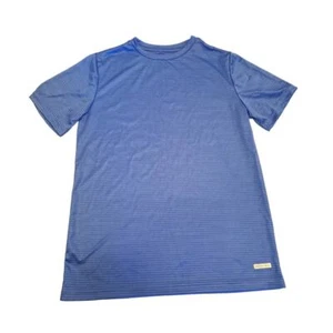 Boys Blue Tek Gear Dry Tek Tee Size Large 14/16 - Picture 1 of 6