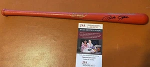 Pete Rose Autographed/Signed Vintage Cincinnati Reds MINI Baseball Bat - JSA COA - Picture 1 of 4