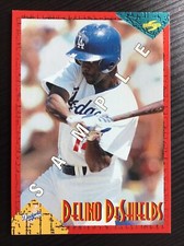 1994 Score Rookie & Traded - Samples #RT6 Delino DeShields - Los Angeles Dodgers