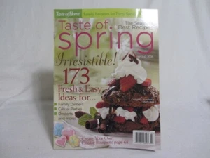 VINTAGE TASTE OF HOME SEASON'S BEST RECIPES SPRING 2006 #1 COOKING MAGAZINE - Imagen 1 de 2