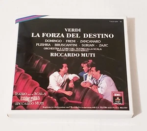 Verdi La Forza Del Destino Muti Domingo 3 CD Japan Box Set RARE SAMPLE PROMO - Picture 1 of 5