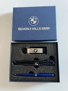 BMW Beverly Hills Keychain Fob Mini FlashLight Pen Set New - Bild 1 von 6