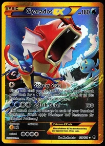 Tarjeta Pokemon - Error Líneas Negras Gyarados EX (Secreto) XY BREAKpoint 123/122 - Imagen 1 de 11