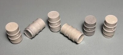 CAVALIER MODEL PRODUCTIONS 0204 - 200 LITRE FUEL DRUM (6pcs) - 1/48 RESIN KIT - Immagine 1 di 2