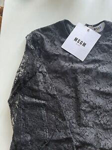 MSGM Lace A-line Dress Size 40 UK 6/8