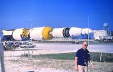 Vintage 35mm Slide Photo NASA Kennedy Space Center Rocket Display 1982