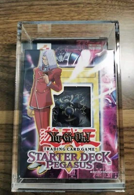 YUGIOH Starter Deck Acrylic Case New - UV Protection Pegasus, Joey, Kaiba, Yugi - Bild 1 von 4