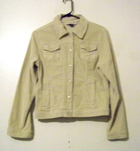 Girls Limited Too Beige Corduroy Jacket Size XL EUC!!! - Picture 1 of 2