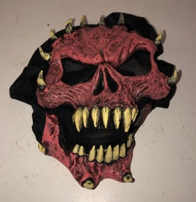 Halloween Skull Face With Spikes - Image 1 of 2